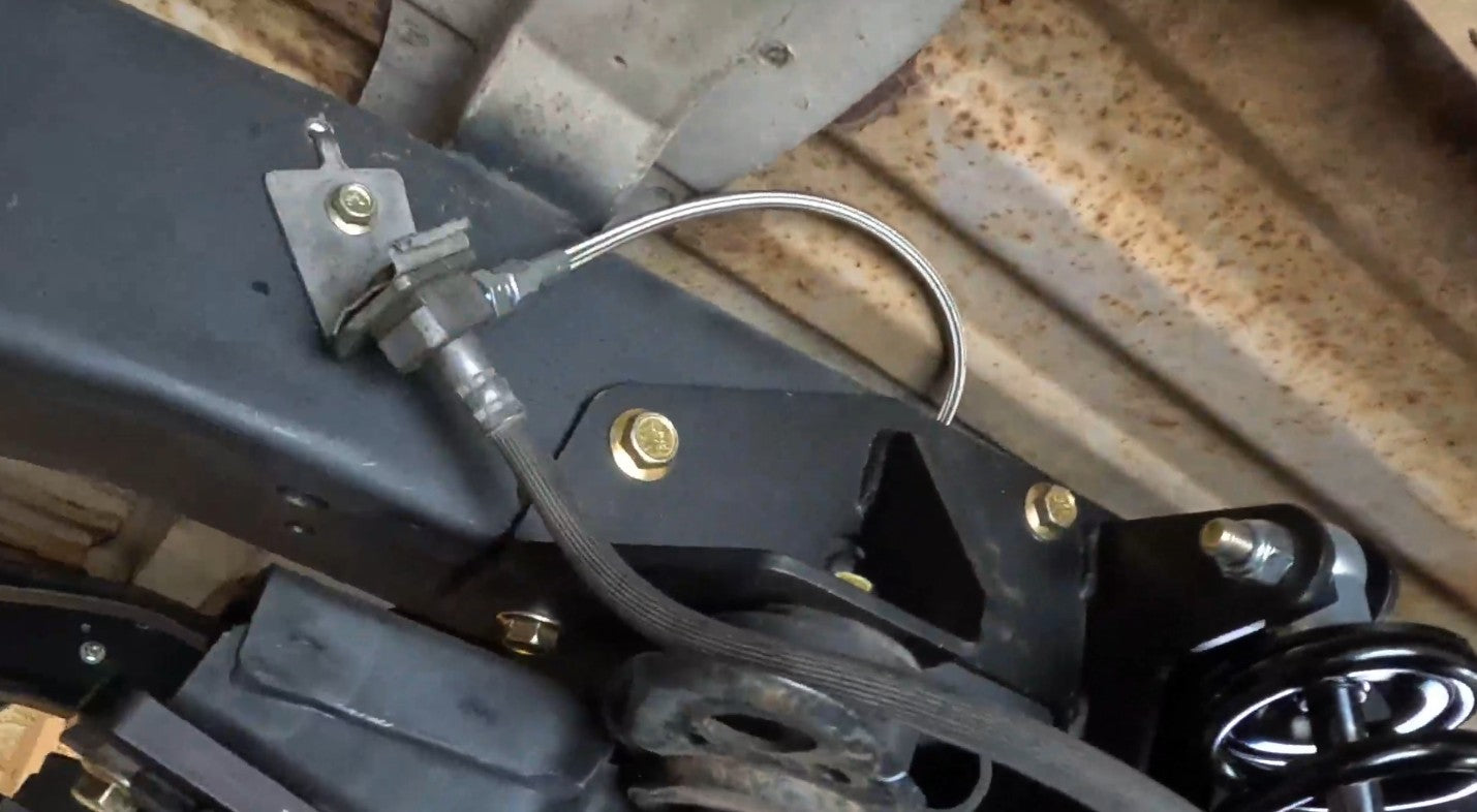 S550 to F100 Braided Brake Line Kit