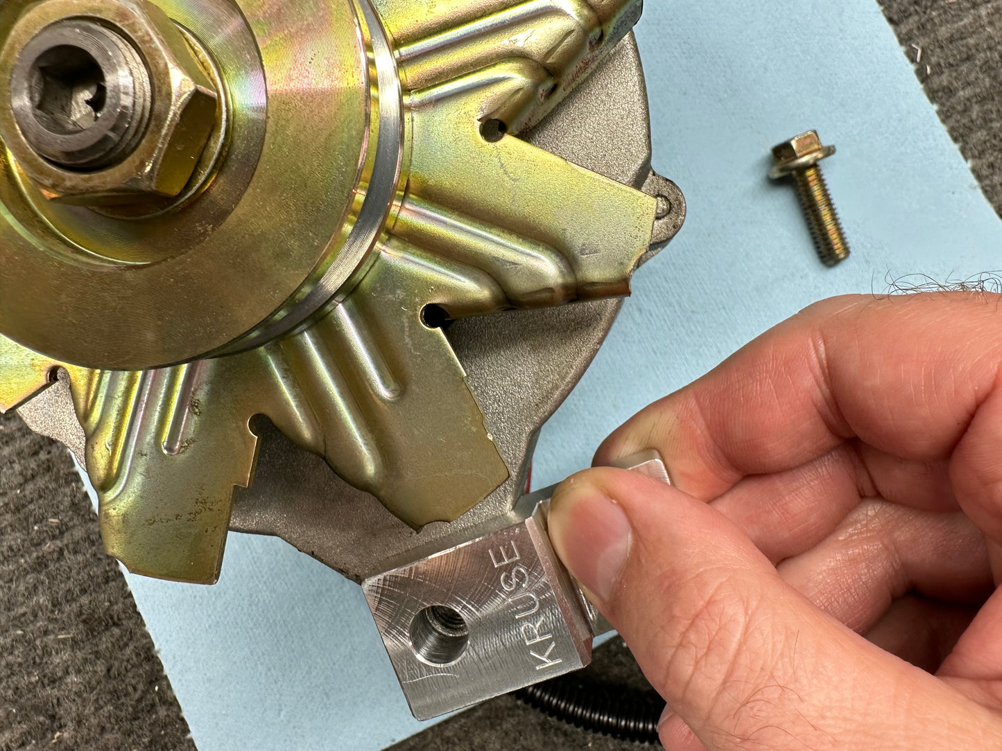 Adjustable Alternator Tensioner Linkage