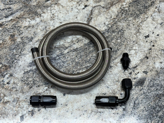 Fuel Line Kit - Silver