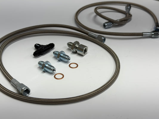 S550 to F100 Braided Brake Line Kit