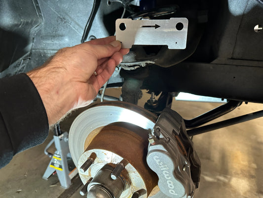 Arning Template (Shelby Drop) for 1964 - 1966 Mustang (with 17/32" Drill Bit)