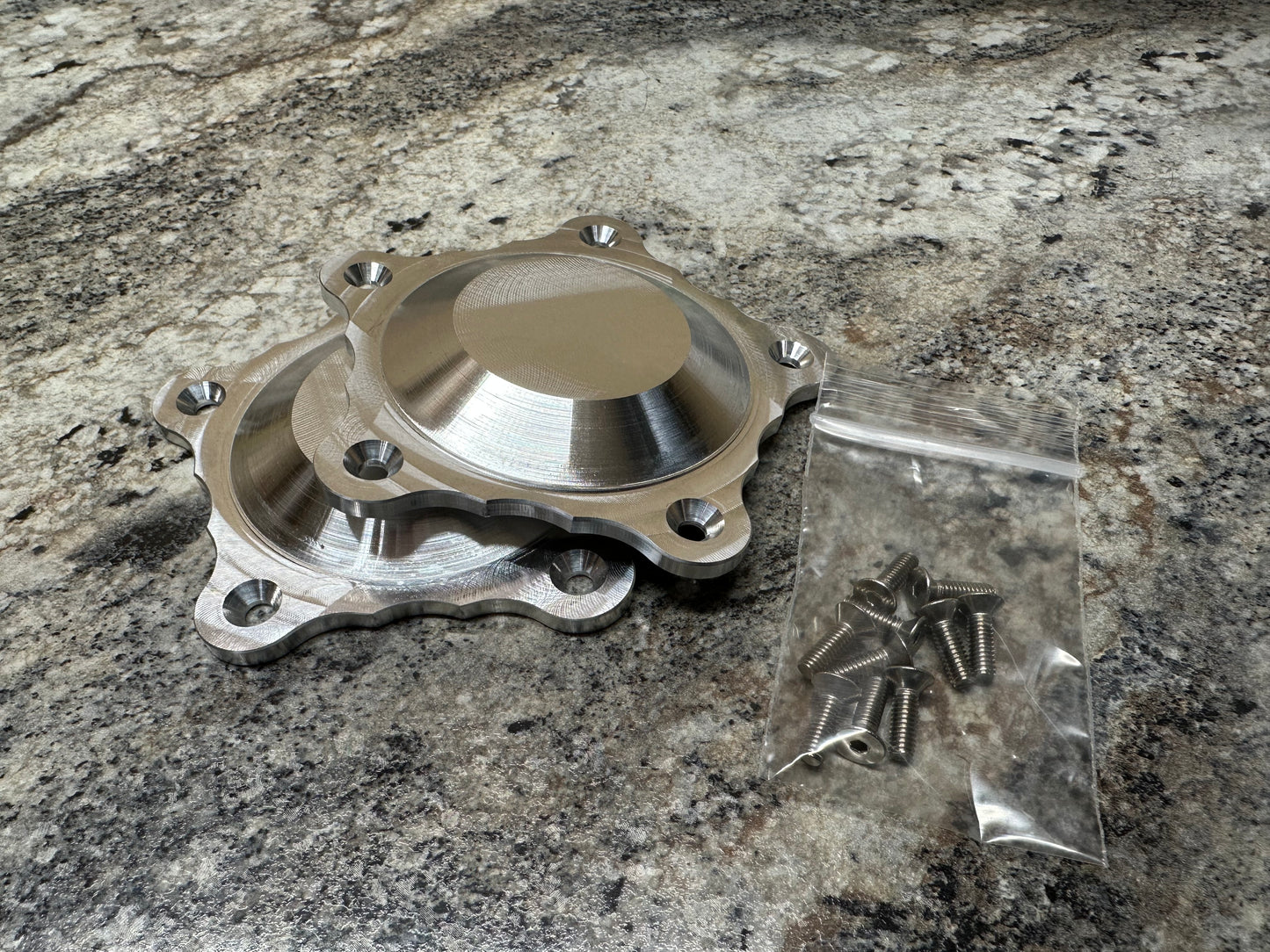 Custom Wheel Cap for AR Torq Thrust Wheels - Machined