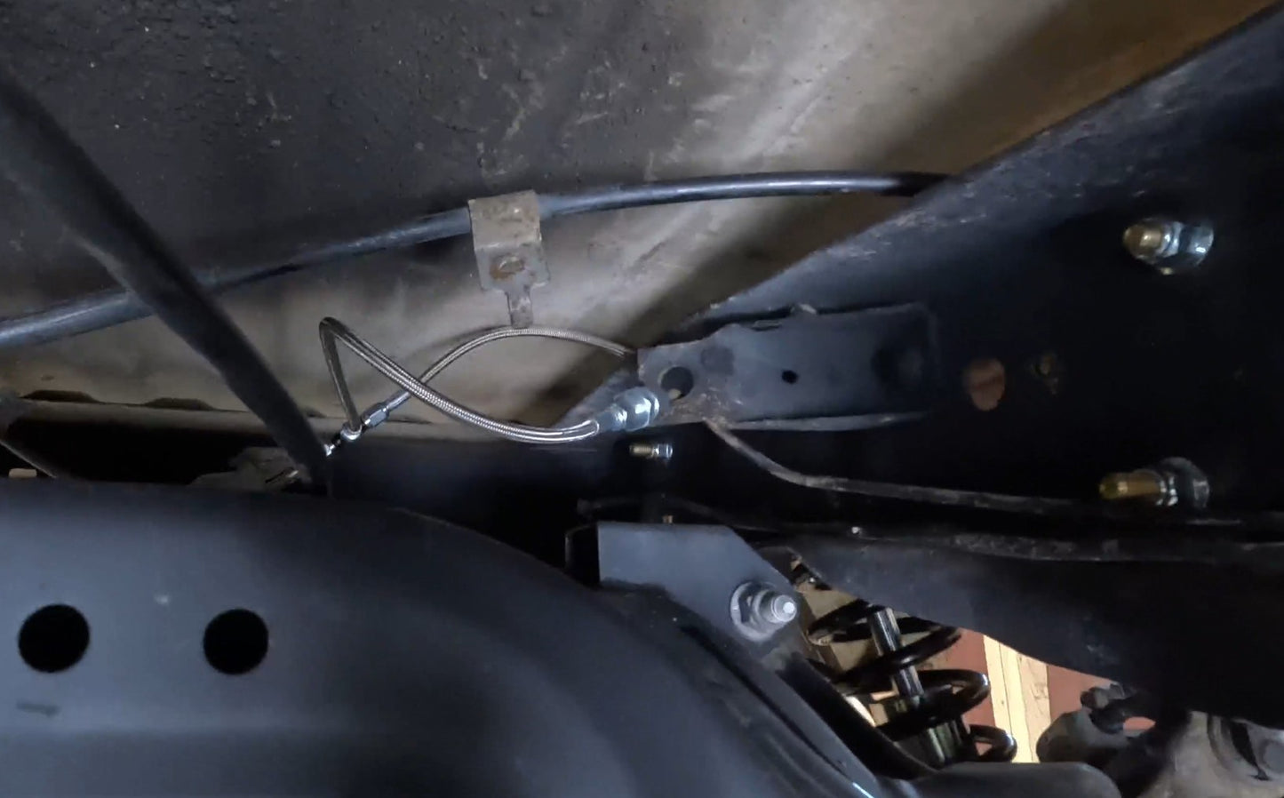 S550 to F100 Braided Brake Line Kit