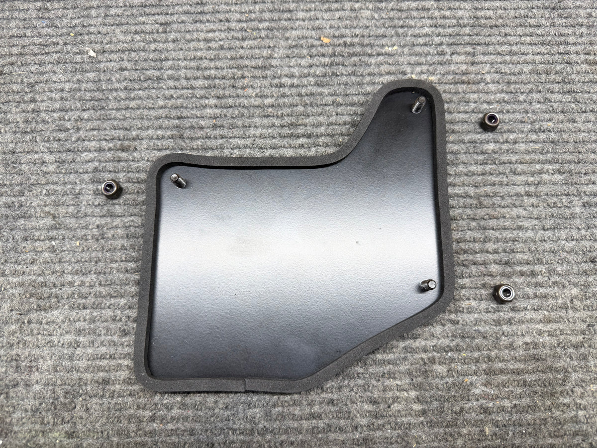 Heater Delete Plate - F100 - Black