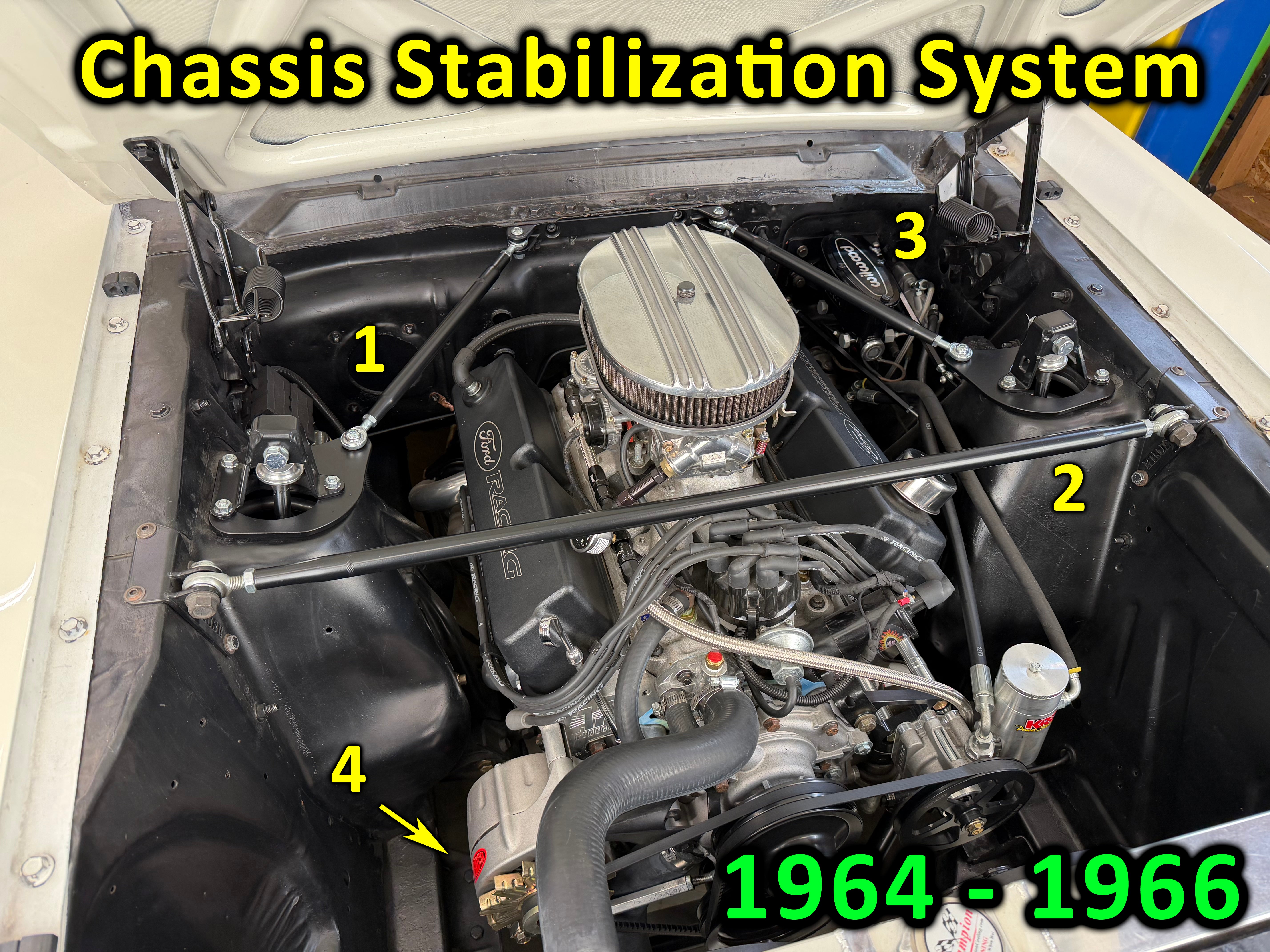 Chassis Stabilization System - 1964-1966 Mustang – KruseBuilt