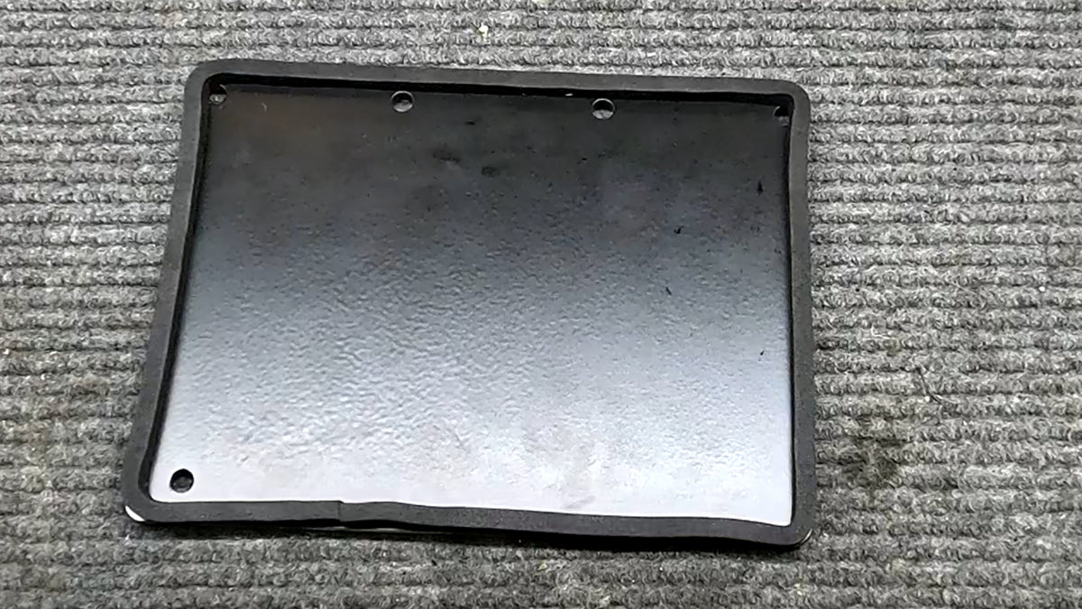Kick Vent Delete Plate - F100 - Black