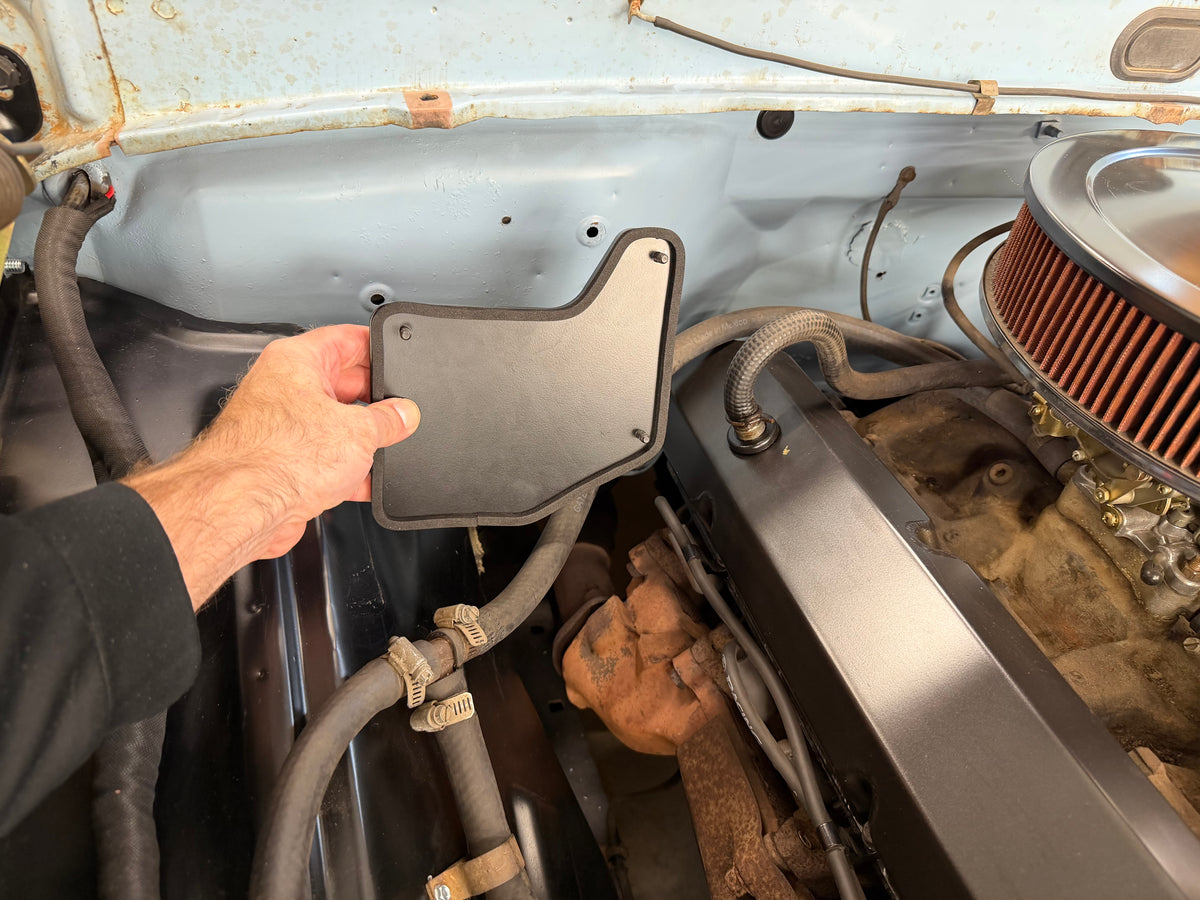 Heater Delete Plate - F100 - Black