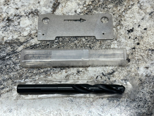 Arning Template (Shelby Drop) for 1964 - 1966 Mustang (with 17/32" Drill Bit)