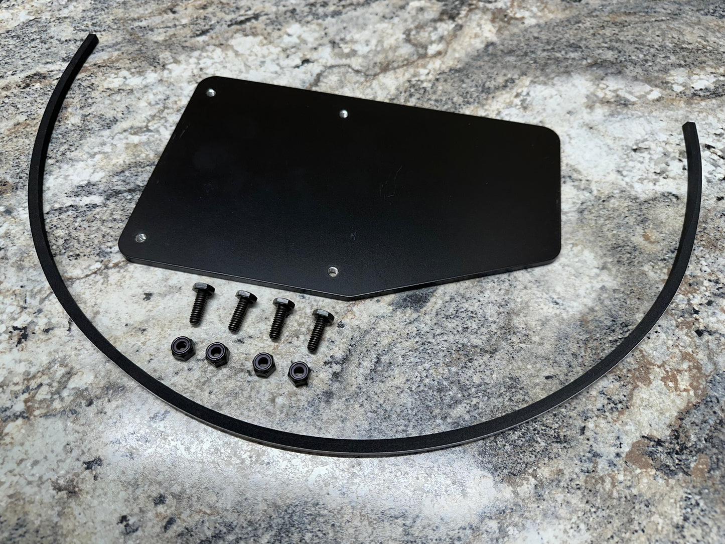 Heater Delete Plate - Black