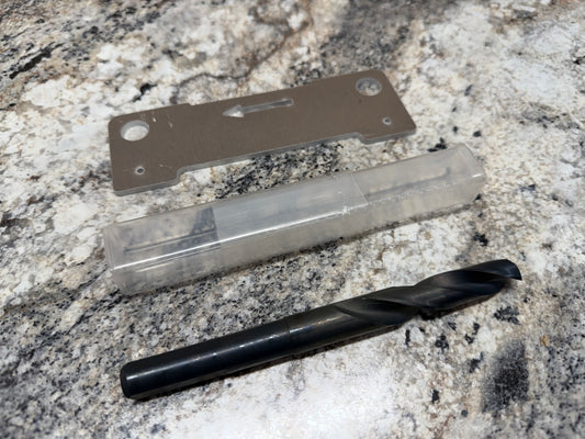 Arning Template (Shelby Drop) for 1967 - 1973 Mustang (with 17/32" Drill Bit)