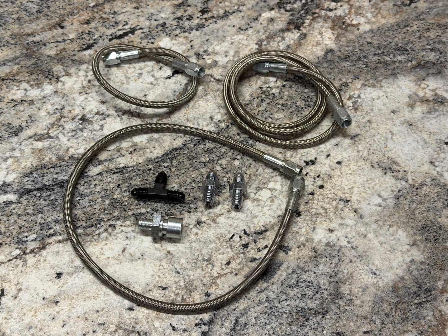 S550 to F100 Braided Brake Line Kit