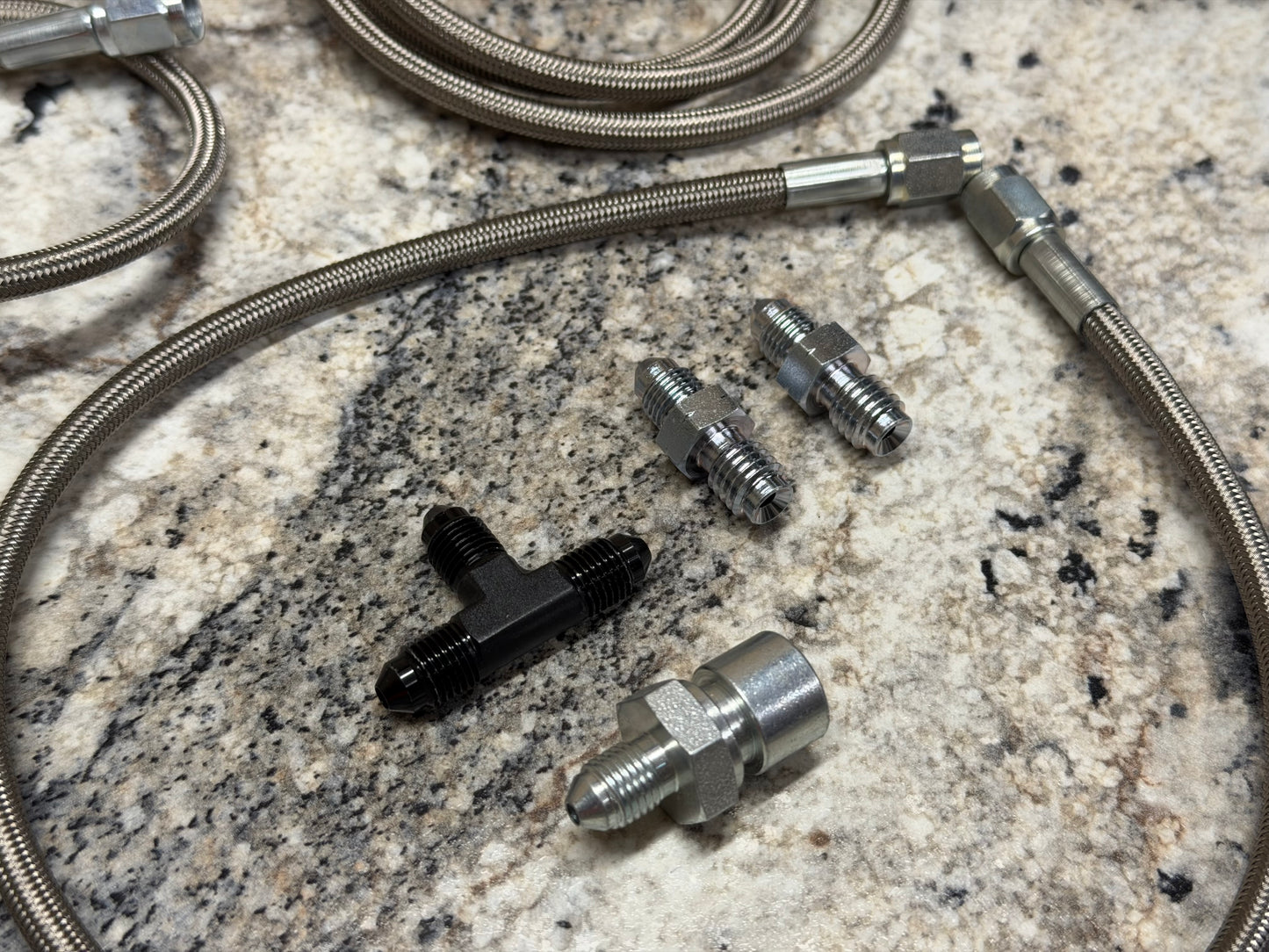 S550 to F100 Braided Brake Line Kit