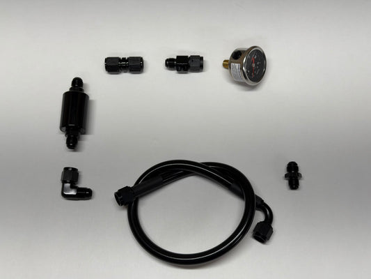 Fuel Line with Filter and Gauge Kit
