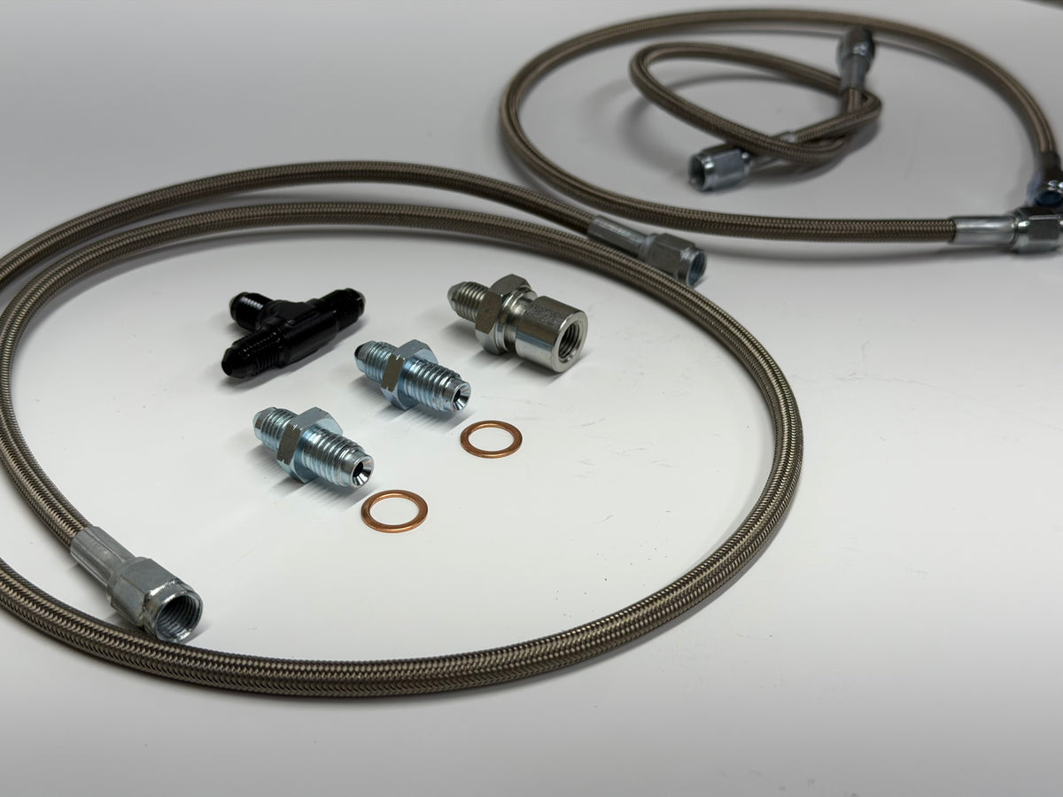 S550 to F100 Braided Brake Line Kit