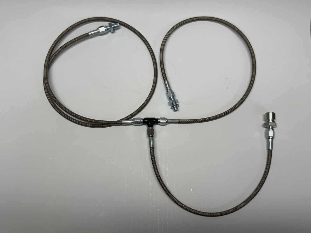 S550 to F100 Braided Brake Line Kit