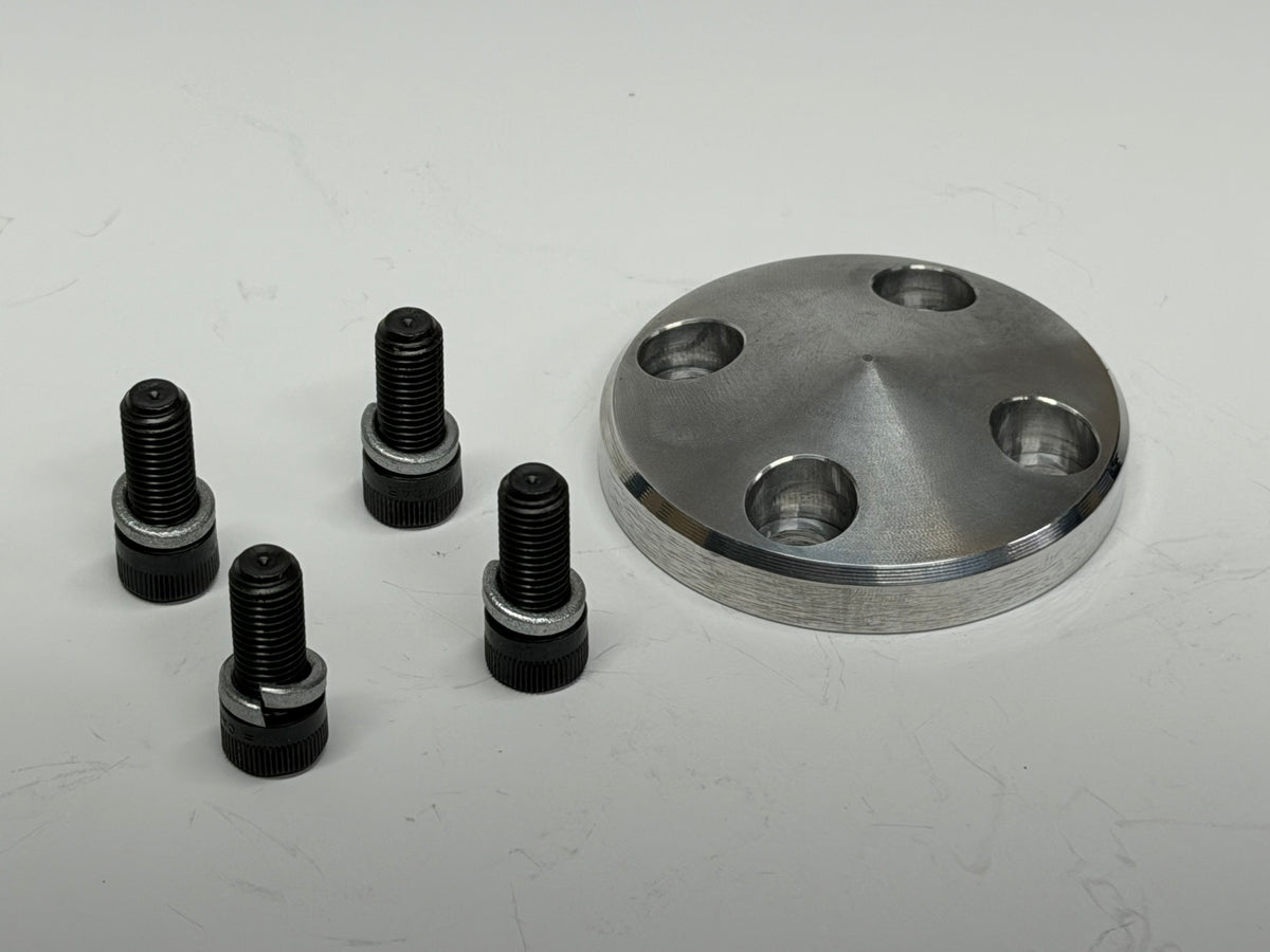 Water Pump Pulley Cap - Machined